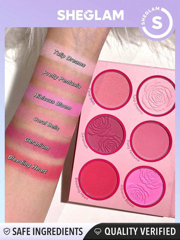 پالت رژگونه Sheglam