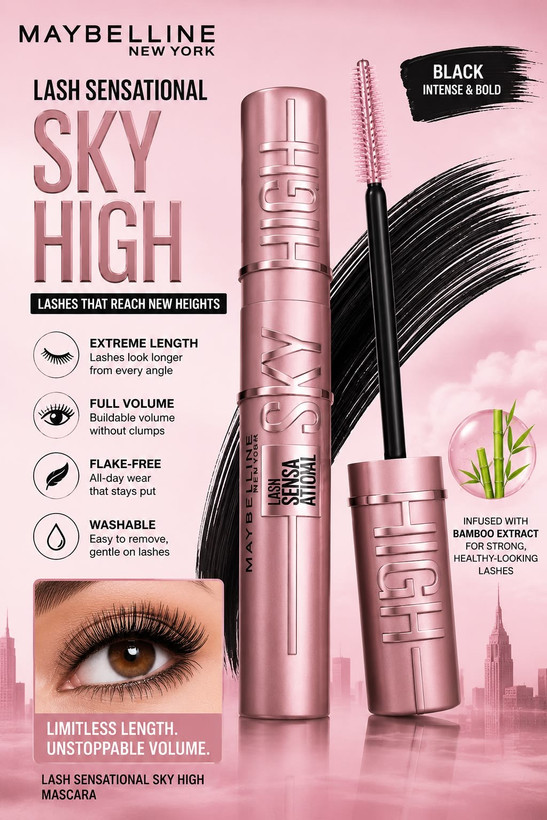 ریمل Maybelline Sky High